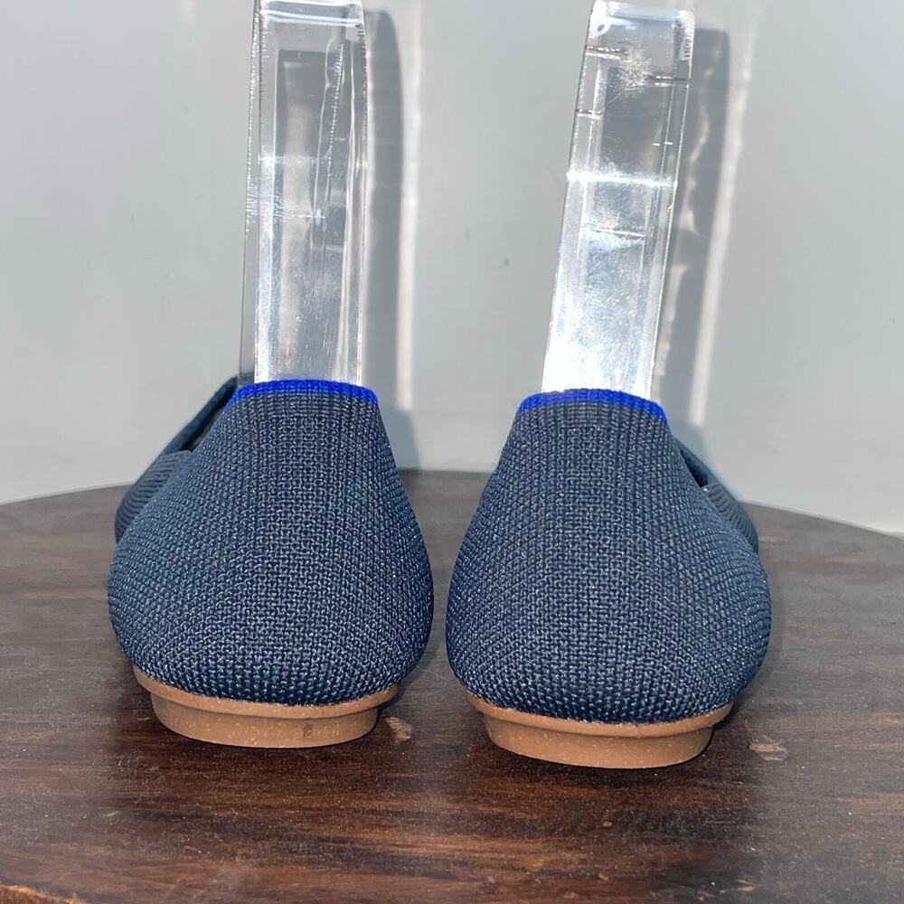 Rothys Womens The Flat Round Toe Size 5.5 Knit Slip On Shoes Comfort Work Casual - Picture 5 of 9